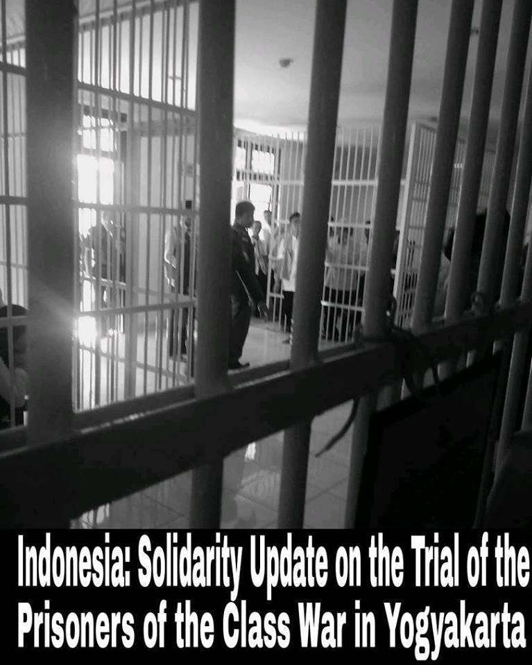 Indonesia: Solidarity Update on the Trial of the Four Anarchist Prisoners in Yogyakarta