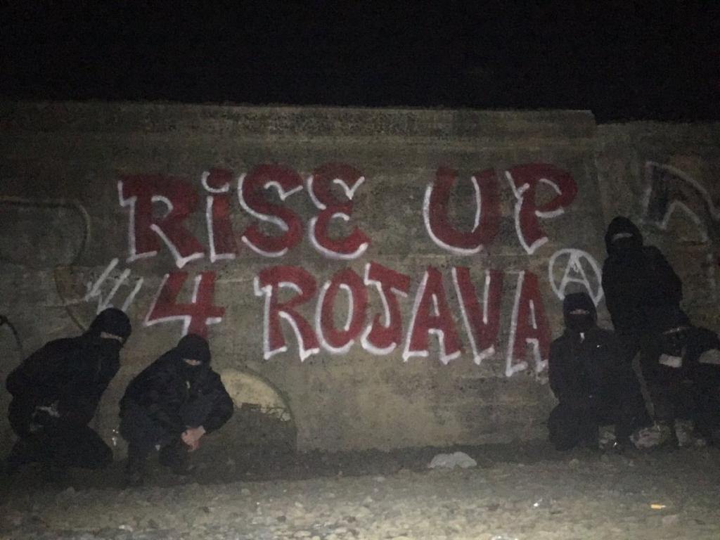 Actions in Solidarity With the Revolutionary Forces in Rojava