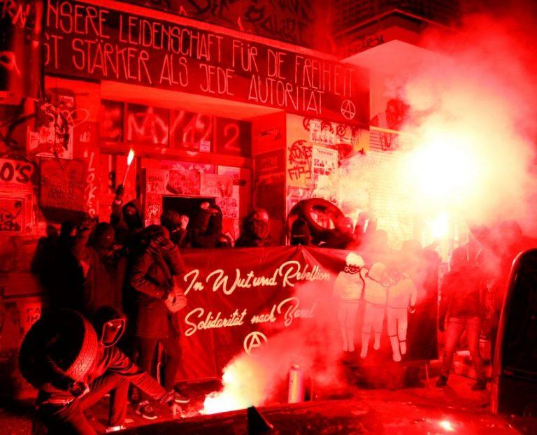 Basel, Switzerland: 15 anarchists sentenced to fines and prison time