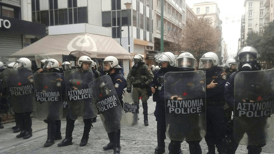 Για την αστυνομοκρατία στην εργατική διαδήλωση της 16.2.2019