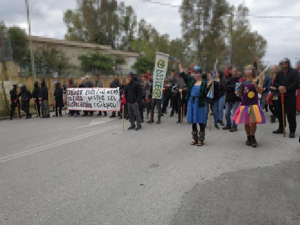 Χανιά: Ανταπόκριση από την αντιπολεμική πορεία στο Ναύσταθμο Κρήτης