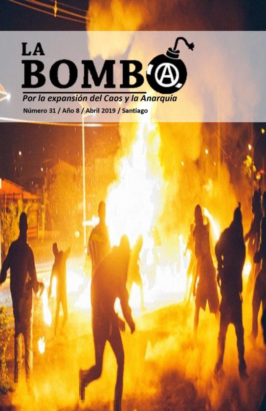 Santiago, Chile: Sale el número 31 del boletín “La Bomba”