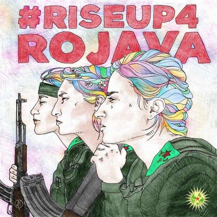 Ηράκλειο: Οργάνωση της αντίστασης #RiseUp4Rojava