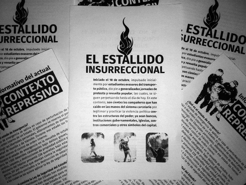 Chile: Informativo del actual contexto represivo [Folleto]