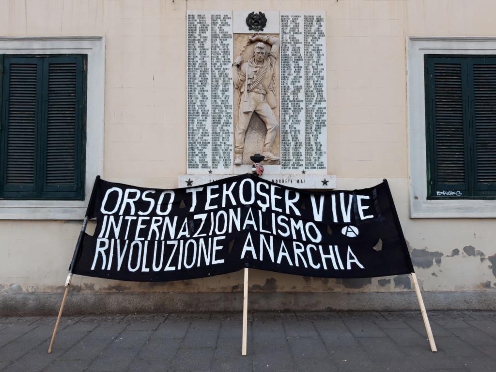 Livorno, Italia: 18 marzo – Per Lorenzo, per il Rojava, per la libertà!